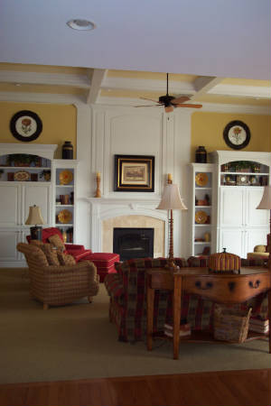 painted family room by House Painters Hadley & Son Painting Maineville Oh